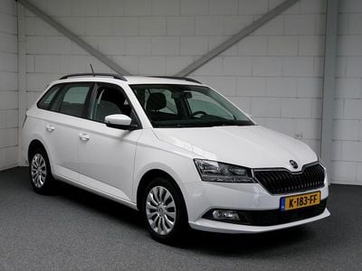 Wit Occasion 2021 Skoda Fabia Ambition Stationwagen | € 11.950 (Goede deal)