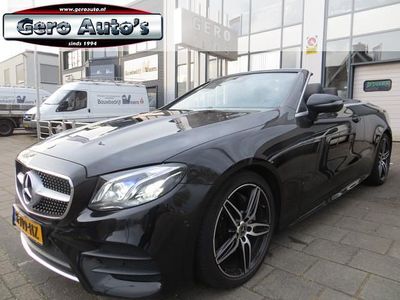 Zwart, metallic lak Gebruikt 2018 Mercedes E200 AMG Cabriolet | € 45.900