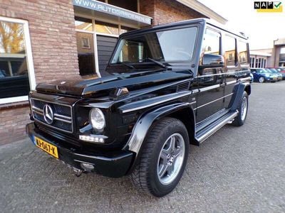 Occasion Mercedes G55 AMG AMG 476 PK (350 kW) 2006 Zwart, metallic lak SUV