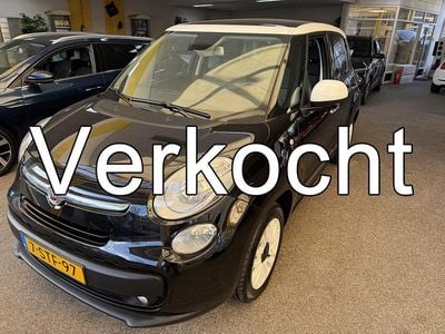 Zwart Gebruikt 2013 Fiat 500L Lounge MPV | € 7.950 (Iets duurder)