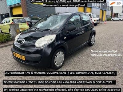 Zwart Occasion 2007 Citroën C1 Hatchback | € 1.499 (Eerlijke prijs)