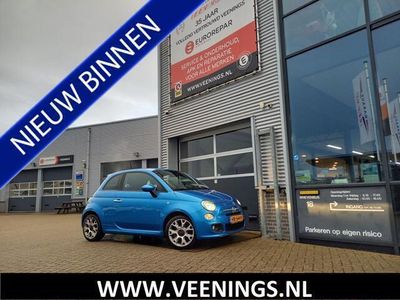 tweedehands Fiat 500S 500 0.9 TwinAir TurboSPORT - 81PK - AIRCO - BLUE