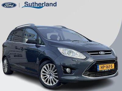 tweedehands Ford Grand C-Max 1.0 Ecoboost Titanium 7pers. 125pk Trekhaak | Pano