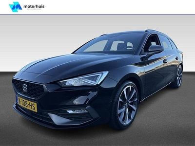 Zwart (metallic) Gebruikt 2021 Seat Leon FR Stationwagen | € 19.945 (Goede deal)