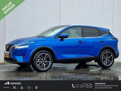 tweedehands Nissan Qashqai 1.3 MHEV Xtronic Tekna / Trekhaak (1800KG Trekgewicht) / Panoramadak