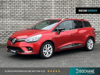 Rouge flamme (nnp) Gebruikt 2018 Renault Clio GrandTour LIMITED Stationwagen | € 8.945 (Eerlijke prijs)