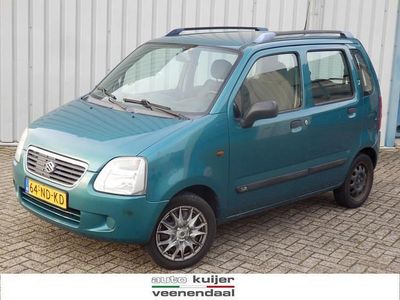 Groen (metallic) Gebruikt 2003 Suzuki Wagon R+ GLS Stationwagen | € 1.150 (Goede deal)