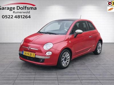 Rood Occasion 2010 Fiat 500C Lounge Cabriolet | € 3.950 (Eerlijke prijs)