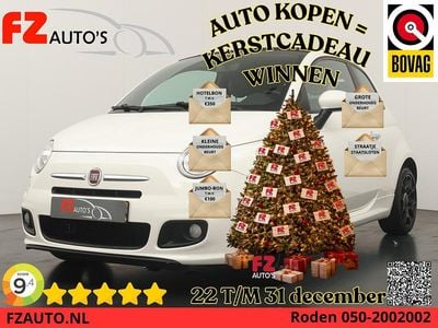 Wit Gebruikt 2013 Fiat 500C Lounge Cabriolet | € 6.945 (Goede deal)