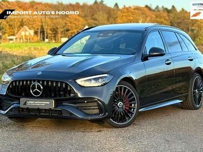 Grijs Gebruikt 2022 Mercedes C300e AMG line Stationwagen | € 36.950 (Eerlijke prijs)