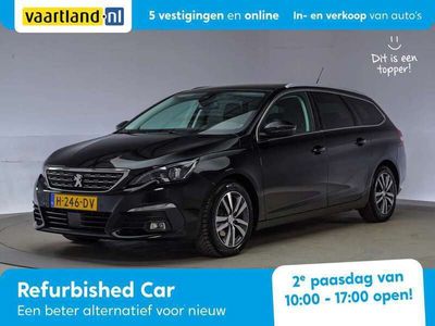 tweedehands Peugeot 308 SW 1.2 PureTech Premium [ Navi Camera Pano ]