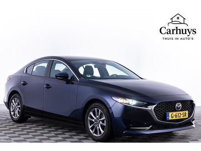 Blauw (metallic) Occasion 2019 Mazda 3 Comfort Sedan | € 15.994 (Eerlijke prijs)