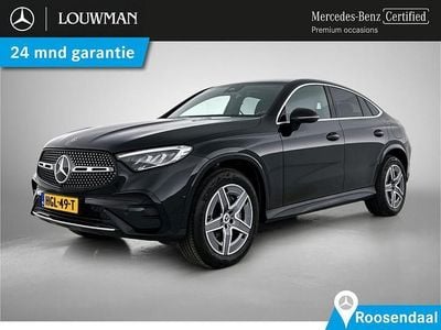 Occasion Mercedes GLC300e AMG 313 PK (230 kW) 2024 Zwart Coupé