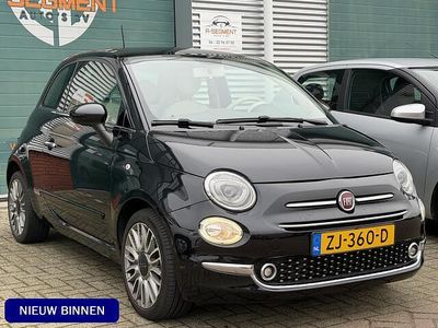 Occasion Fiat 500 Lounge 69 PK (50 kW) 2017 Zwart Hatchback