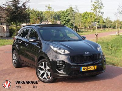 Zwart Gebruikt 2017 Kia Sportage GT-Line SUV | € 17.995 (Eerlijke prijs)