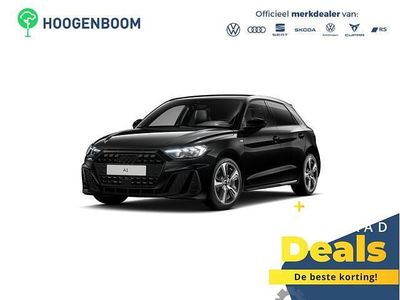 Nieuw Audi A1 Sportback S-Line 95 PK (69 kW) 2026 Zwart Hatchback