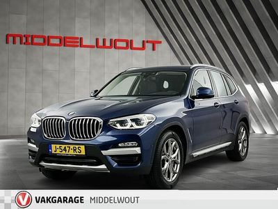 Blauw (metallic) Gebruikt 2018 BMW X3 xLine SUV | € 34.950 (Duur)