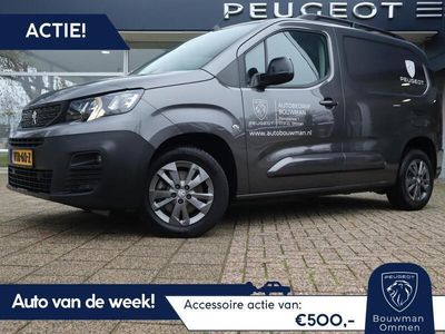 tweedehands Peugeot Partner Premium BlueHDi 130pk EAT8 Clima Zij- en achterca