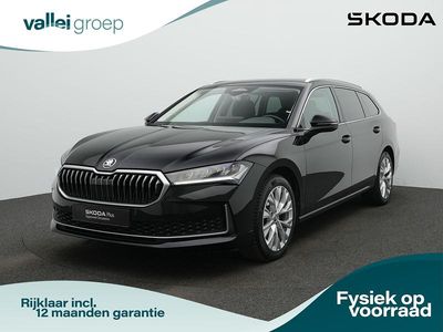 Zwart Occasion 2024 Skoda Superb Selection Stationwagen | € 37.400 (Iets duurder)