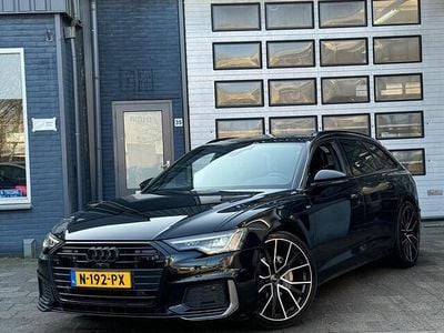 Zwart Gebruikt 2018 Audi A6 Design Stationwagen | € 29.495