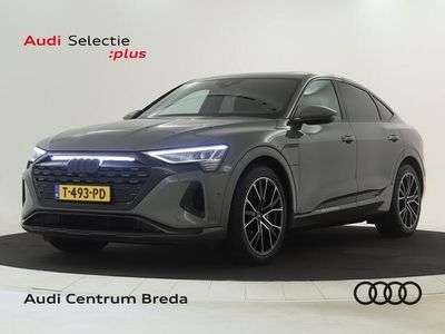 tweedehands Audi Q8 Sportback e-tron 55 quattro Advanced Edition 115 kWh Panodak Singleframe projectie Stoelverwarming Sportstoelen