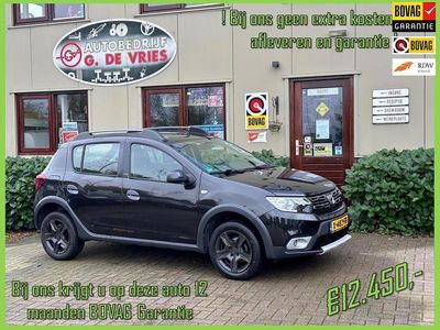 Zwart Gebruikt 2018 Dacia Sandero Stepway Hatchback | € 12.450 (Duur)