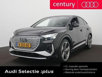 Zwart Occasion 2022 Audi Q4 Sportback e-tron S-Line SUV | € 34.900 (Goede deal)