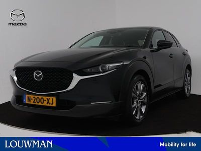 Jet black (zwart metallic) Gebruikt 2022 Mazda CX-30 Sportive SUV | € 25.945 (Eerlijke prijs)