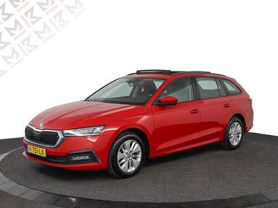 Occasion Skoda Octavia Business Line 110 PK (80 kW) 2021 Rood Stationwagen