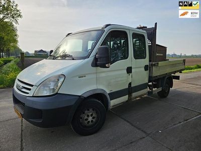 tweedehands Iveco Daily 35S14 D 345/ pick up/ dubbelcabine/ hijskraan/ euro 4/ bj 2008