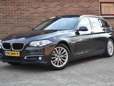 tweedehands BMW 520 5-SERIE Touring d High Executive '14 Xenon Pano Leder Clima Navi Cruise Inruil mogelijk