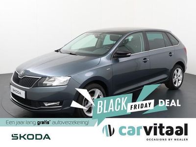 tweedehands Skoda Rapid Spaceback 1.0 TSI Greentech Clever | 95 PK | Apple CarPlay / Android Auto | Panoramadak | Navigatie | Lichtmetalen velgen 16 "| Cruise control | Parkeersensoren | Airconditioning |