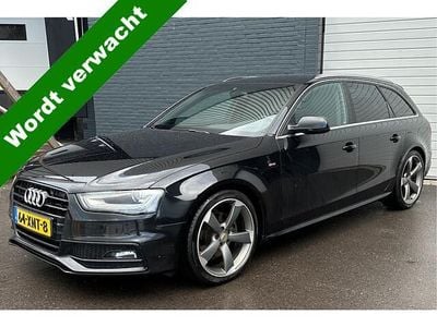 Zwart Gebruikt 2012 Audi A4 S-Line Stationwagen | € 6.999 (Eerlijke prijs)