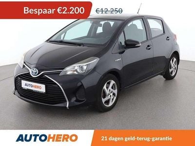 Zwart Gebruikt 2015 Toyota Yaris Hybrid Hatchback | € 10.249 (Super prijs)