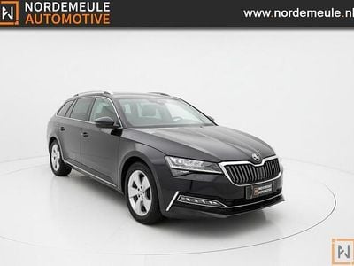 Occasion Skoda Superb LAURIN & KLEMENT 190 PK (139 kW) 2021 Zwart Stationwagen