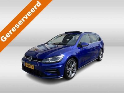 tweedehands VW Golf VII Variant 1.5 TSI ACT 2x R-Line / AUTOMAAT/ PARK. SENSOREN/ STOEL VERWARM./ BLUETOOTH/ DIGITAL DASHBOARD/ ADAPT. CRUISE/ NAVI/ CLIMA/