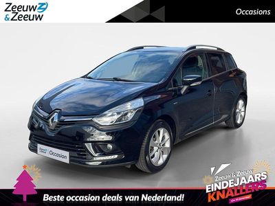 Zwart Gebruikt 2017 Renault Clio GrandTour LIMITED Stationwagen | € 9.295 (Eerlijke prijs)