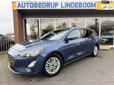 Blauw Occasion 2020 Ford Focus Titanium X Stationwagen | € 14.450 (Eerlijke prijs)