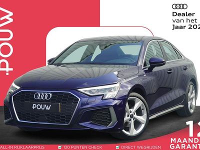 Blauw Gebruikt 2022 Audi A3 S-Line Sedan | € 28.450 (Eerlijke prijs)