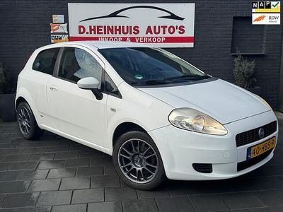 Occasion Fiat Grande Punto Lusso 65 PK (47 kW) 2008 Wit Hatchback