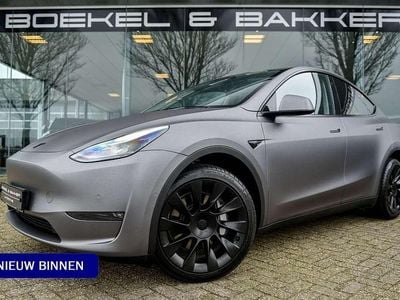 Grijs Gebruikt 2021 Tesla Model Y Long Range AWD SUV | € 32.950 (Eerlijke prijs)