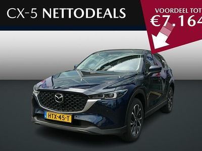 Blauw Nieuw 2025 Mazda CX-5 Exclusive-Line SUV | € 48.425 (Iets duurder)