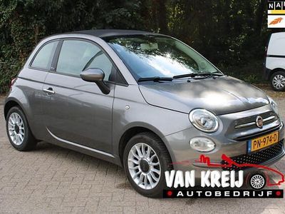 Grijs Gebruikt 2017 Fiat 500C Pop Cabriolet | € 9.400 (Eerlijke prijs)