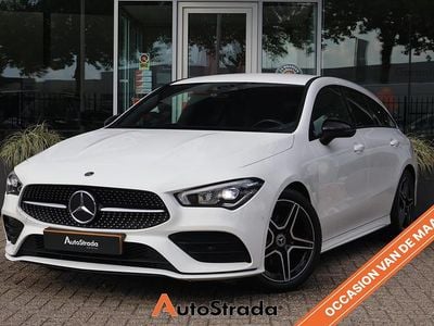 Occasion Mercedes CLA180 Shooting Brake AMG line 136 PK (100 kW) 2021 Wit Stationwagen