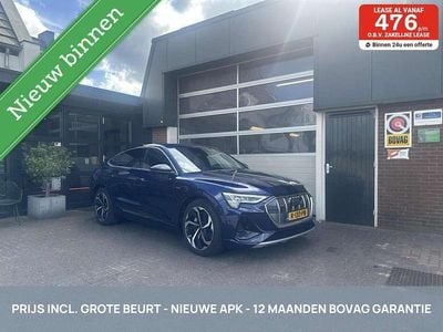 Occasion Audi e-tron Sportback S-Line 300 kW (409 PK) 2022 Blauw SUV