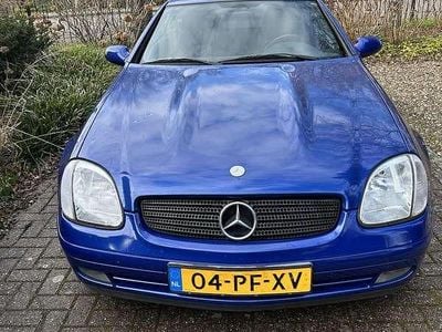 Occasion Mercedes SLK200 136 PK (100 kW) 1998 Blauw Cabriolet