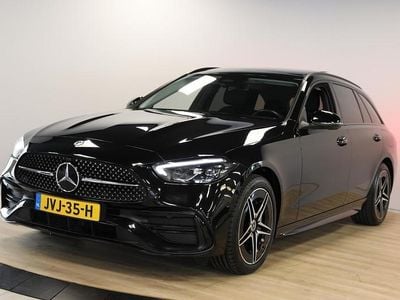Zwart Occasion 2023 Mercedes C300e AMG line Sedan | € 39.450 (Super prijs)