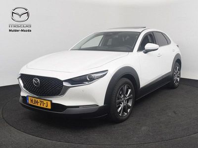 Snowflake white pearl (wit metallic) Gebruikt 2025 Mazda CX-30 Exclusive-Line SUV | € 39.450 (Duur)