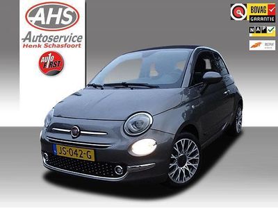 Grijs Gebruikt 2016 Fiat 500C Lounge Cabriolet | € 8.250 (Eerlijke prijs)