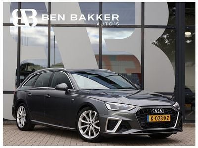 Occasion Audi A4 S-Line 150 PK (110 kW) 2021 Grijs, metallic lak Stationwagen